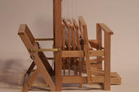 Right side of loom