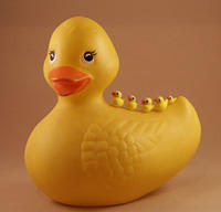 Rubber Ducky with mini rubber duckies