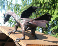 Sculpted Dragon from Left Side