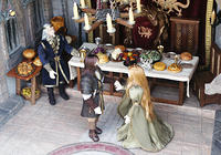 King, Princess and the Dragonslayer in Dining Hall